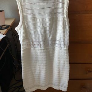 White bodycon dress